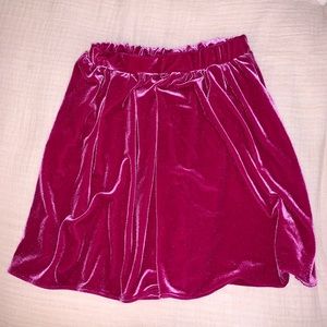 Velvet circle skirt - S/M